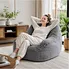 Memory Foam Bean Bag, Bean Bag Chair, Large Lounge Sofa, Corduroy Bean Bag